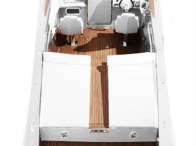 Vermietung Motorboot Frauscher mit Führerschein