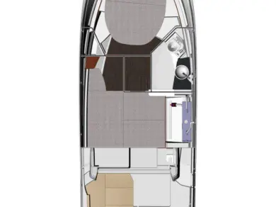 Vermietung Motorboot Jeanneau mit Führerschein