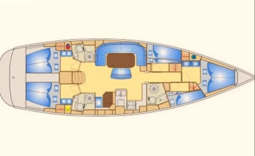 Bootsverleih Bavaria Bavaria 50 Cruiser Salamína Samboat
