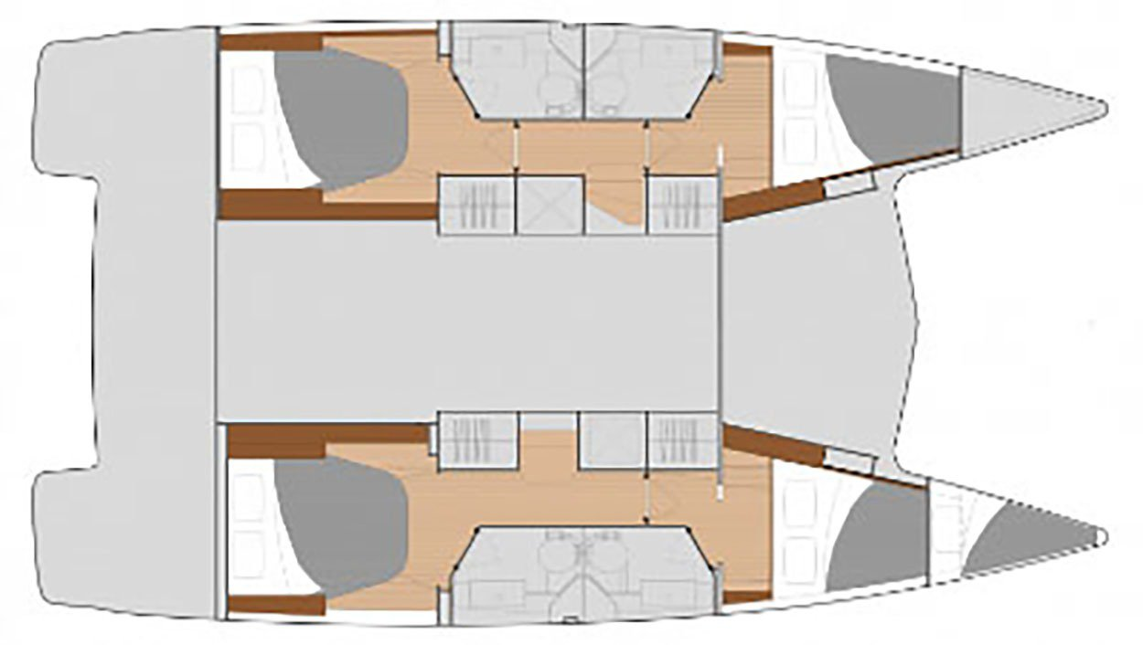 Fountaine Pajot Isla 40 mieten Propriano