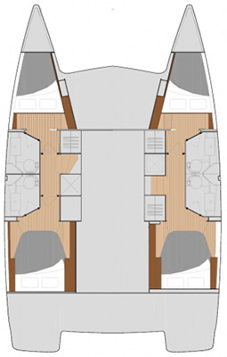 YachtCharter in Lefkáda - Fountaine Pajot Lucia 40 auf SamBoat