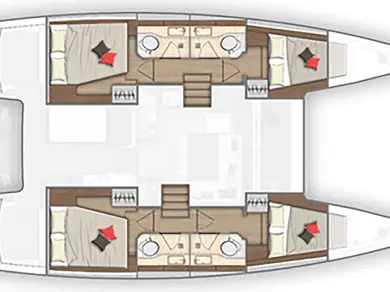 YachtCharter in Álimos - Lagoon Lagoon 40 auf SamBoat