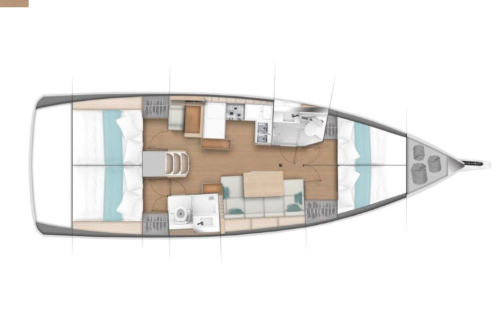 Segelboot mieten in Nördliche Ägäis - Jeanneau Sun Odyssey 440