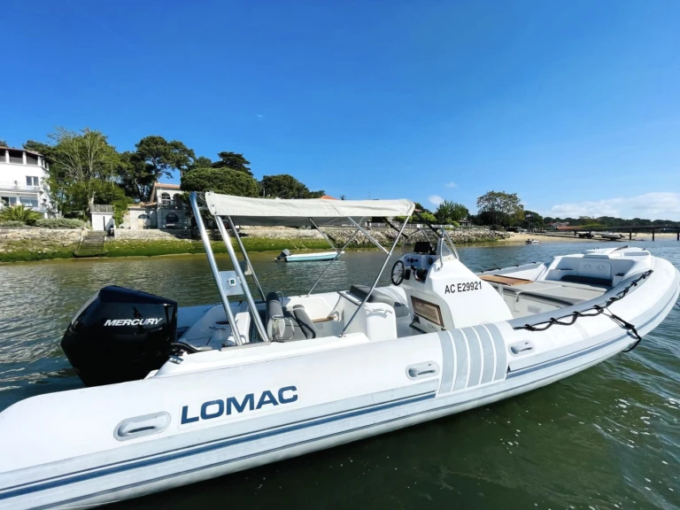 Schlauchboot mieten in Lège-Cap-Ferret - Lomac Lomac 760 IN