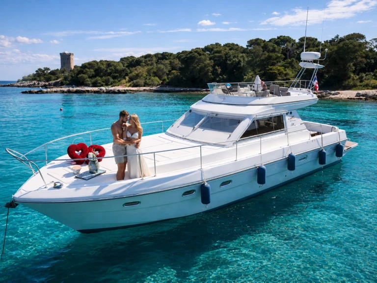 Vermietung Yacht Ferretti mit Führerschein