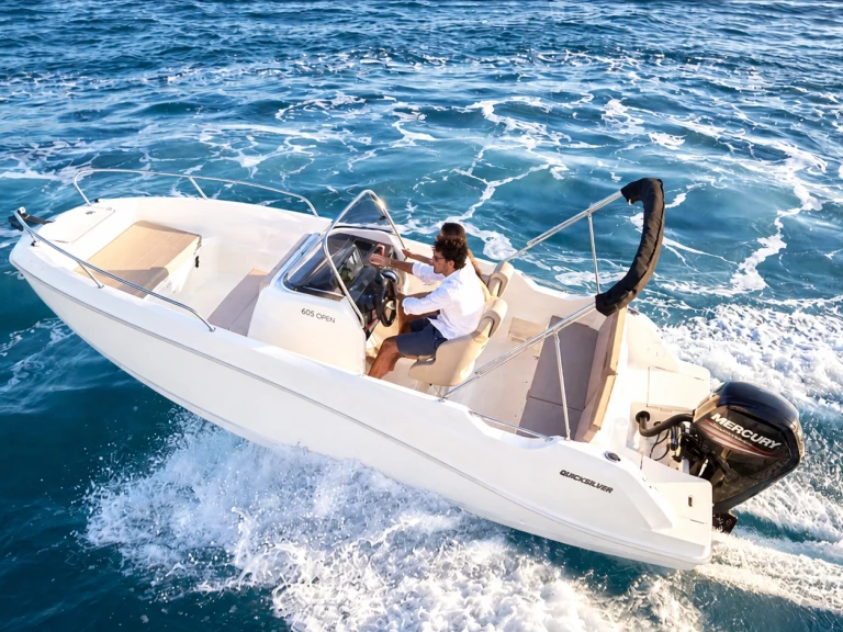 Bootsverleih Quicksilver Activ 605 Open Split Samboat
