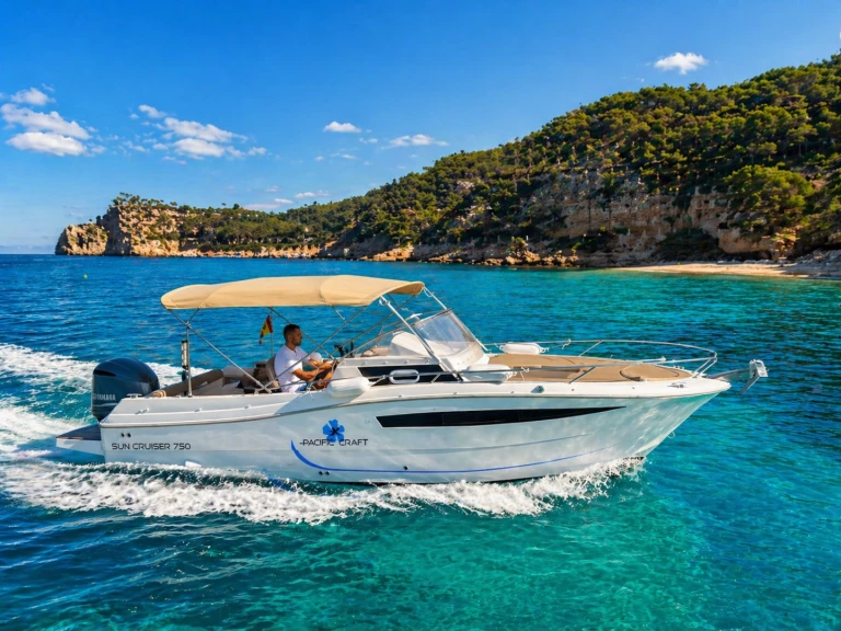 Motorboot mit oder ohne Skipper Pacific Craft mieten in Palma de Mallorca