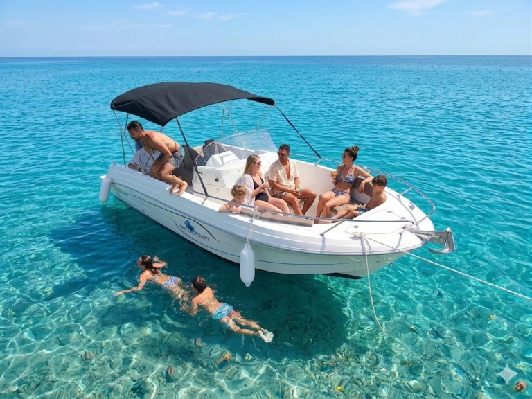 Bootsverleih Pacific Craft Q670 'Atlas' (10p/200hp) Can Pastilla Samboat