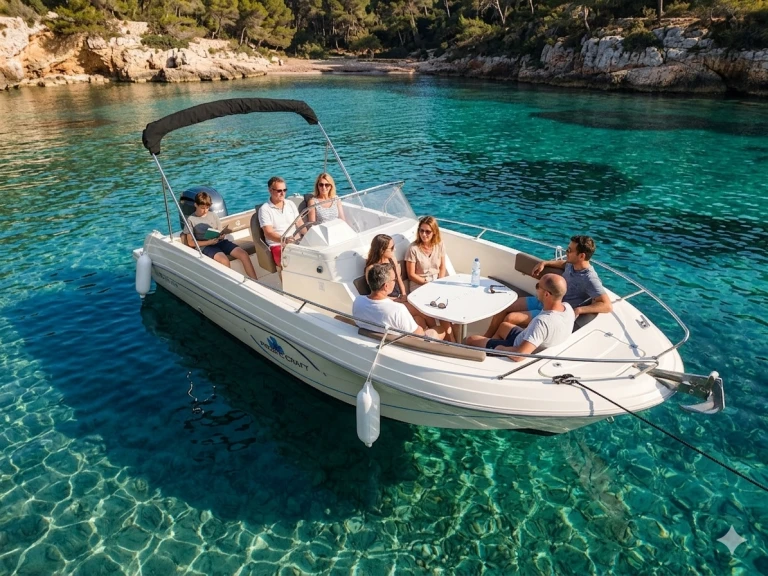 Pacific Craft Q670 'Atlas' (10p/200hp) mieten Can Pastilla