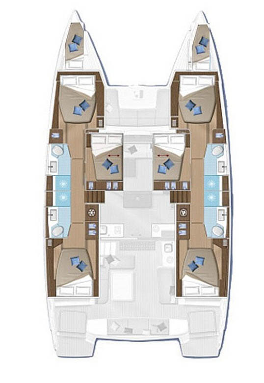 YachtCharter in Road Town - Lagoon Lagoon 50 auf SamBoat