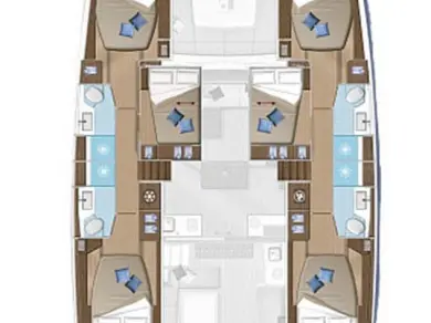 YachtCharter in Road Town - Lagoon Lagoon 50 auf SamBoat