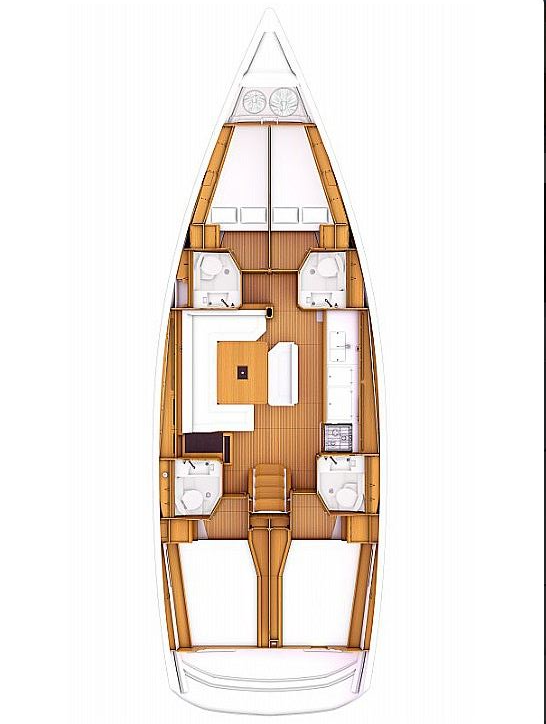 Jeanneau Sun Odyssey 479 mieten Eleusis