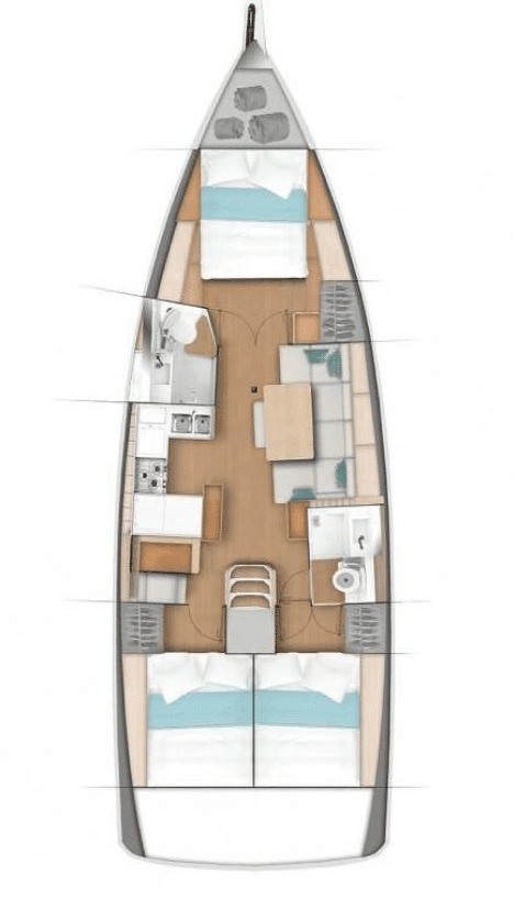 Boot mieten Road Town günstig Sun Odyssey 490