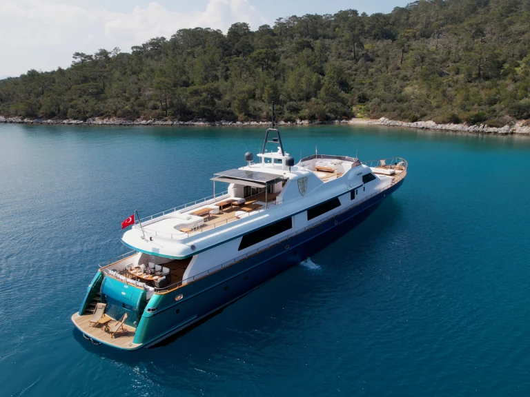 Ein lürssen custom mieten in Bodrum
