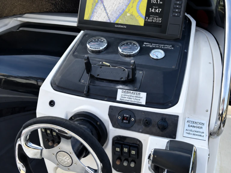 Vermietung Motorboot Quicksilver mit Führerschein