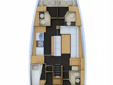 Segelboot mit oder ohne Skipper Jeanneau mieten in Trogir