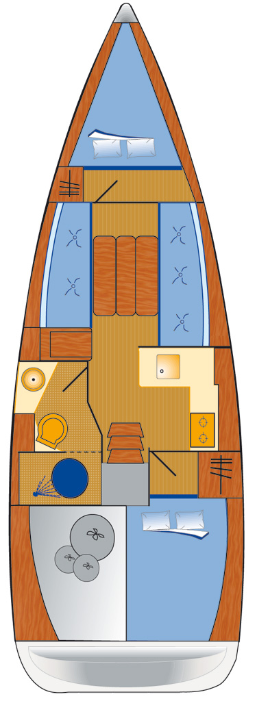 Ein Jeanneau Sun Odyssey 349 mieten in Punat