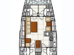 Segelboot mieten in Ermoupoli - Hanse Hanse 540 E