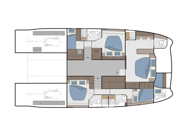 Motorboot mieten in Lignano Sabbiadoro - Aquila Aquila 50 Yacht
