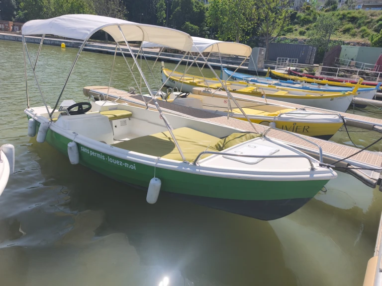 Motorboot mieten in Istres - Sans Permis Électrique 