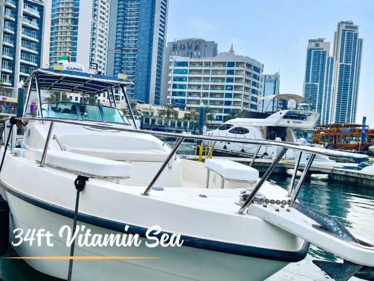 Motorboot mit oder ohne Skipper Custom mieten in Dubai Marina