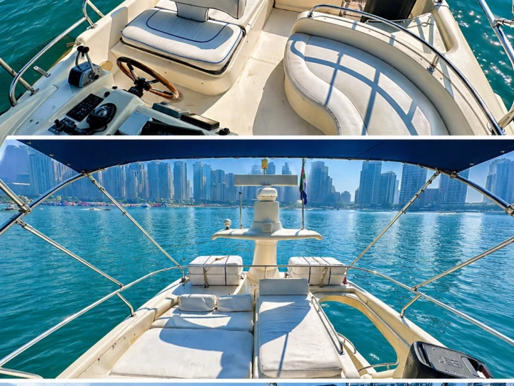 Motorboot mieten in Dubai Marina zum besten Preis