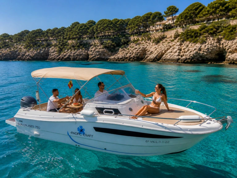 Ein Pacific Craft Pacific Craft 750 SC mieten in Palma de Mallorca