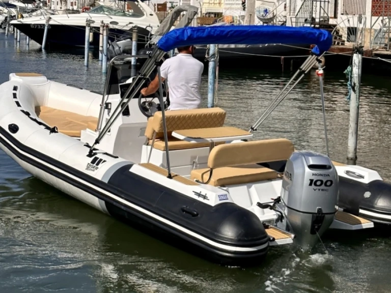 Vermietung Schlauchboot Tiger mit Führerschein