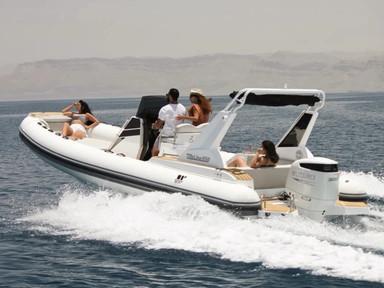 Vermietung Schlauchboot Tiger mit Führerschein