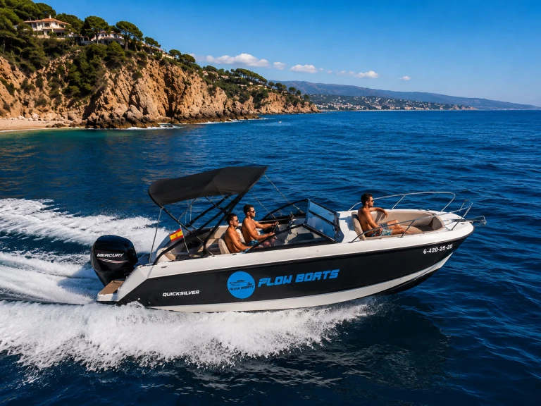 Motorboot mieten in Blanes - Quicksilver Activ 605 Bowrider
