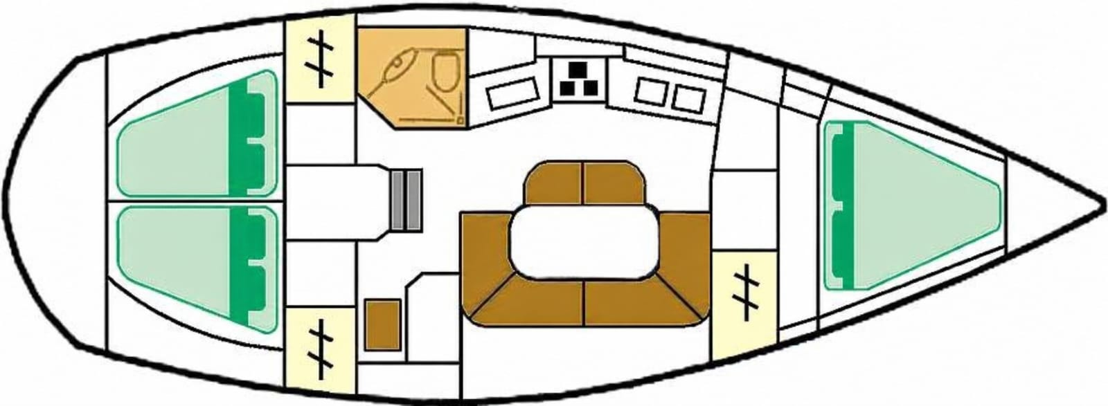 Bootsverleih Jeanneau Sun Odyssey 37.1 Santa Maria di Leuca Samboat