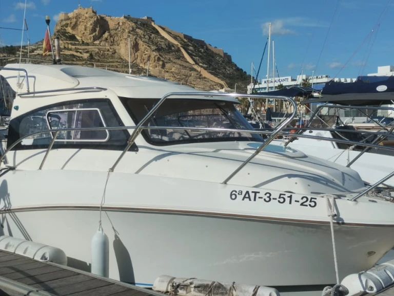 Motorboot mit oder ohne Skipper Quicksilver mieten in Alicante