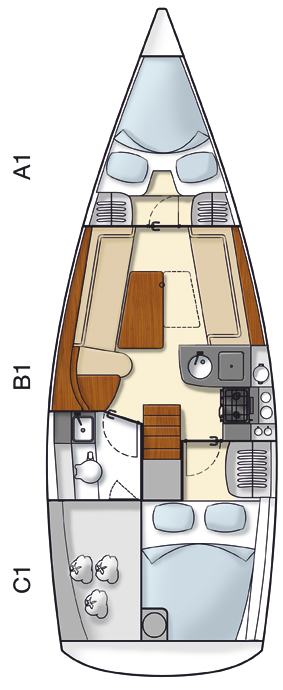 Boot mieten Álimos günstig Hanse 325