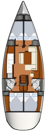 Vermietung Segelboot Jeanneau mit Führerschein