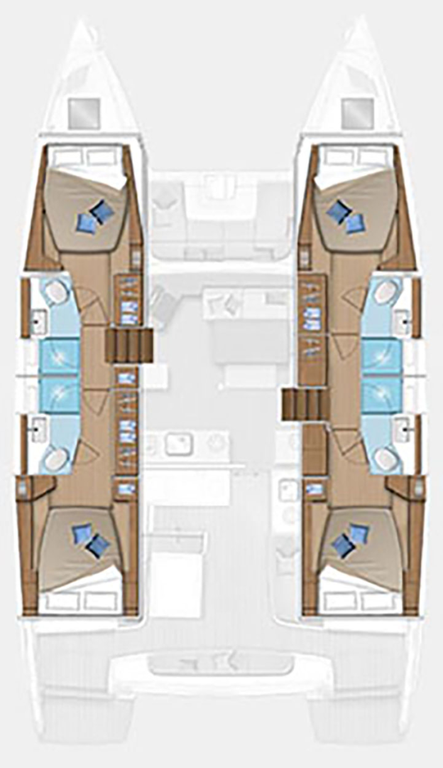 Lagoon Lagoon 46 mieten Álimos