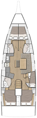 Bootsverleih Bénéteau Oceanis 46.1 Lefkáda Samboat