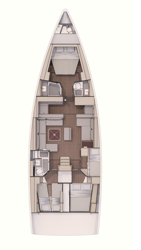 Segelboot mieten in Road Town - Dufour Dufour 530