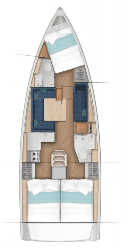 Jeanneau Sun Odyssey 380 mieten Road Town