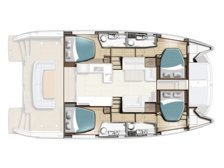 YachtCharter in Fethiye - Leopard Leopard 46PC auf SamBoat