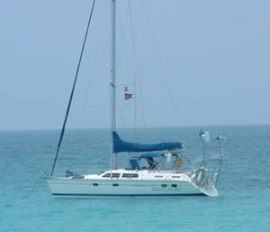 Boot mieten Edgewater günstig Hunter 420