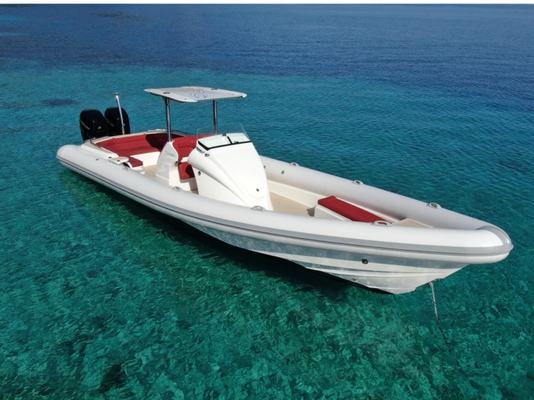 Schlauchboot mit oder ohne Skipper Scorpion mieten in Nidri