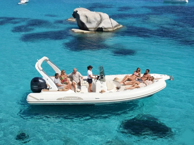 Boot mieten Palau günstig Tempest 770