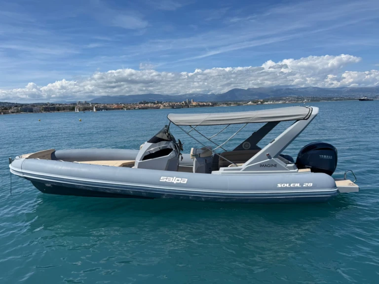 Vermietung Schlauchboot Salpa mit Führerschein