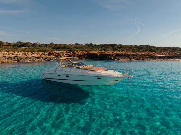 Motorboot mit oder ohne Skipper Cranchi mieten in s'Estanyol de Migjorn