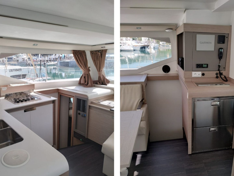 Vermietung Katamaran Fountaine Pajot mit Führerschein