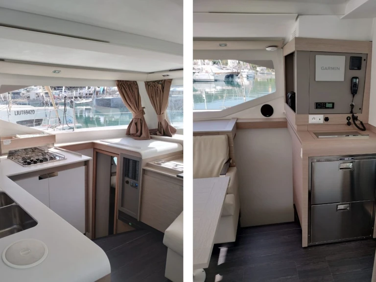 Vermietung Katamaran Fountaine Pajot mit Führerschein