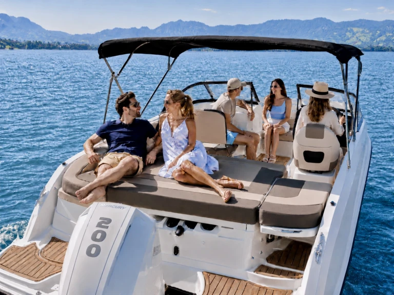 Vermietung Motorboot Bayliner mit Führerschein