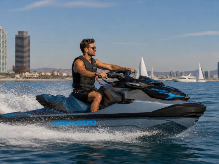 Vermietung Jetski Sea-Doo mit Führerschein