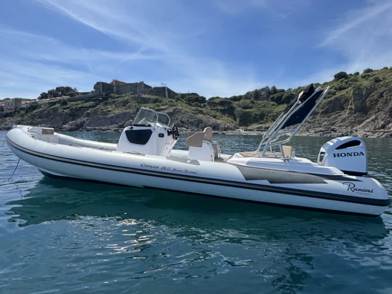 Schlauchboot mieten in Argelès-sur-Mer - Ranieri Cayman 26 Sport Touring