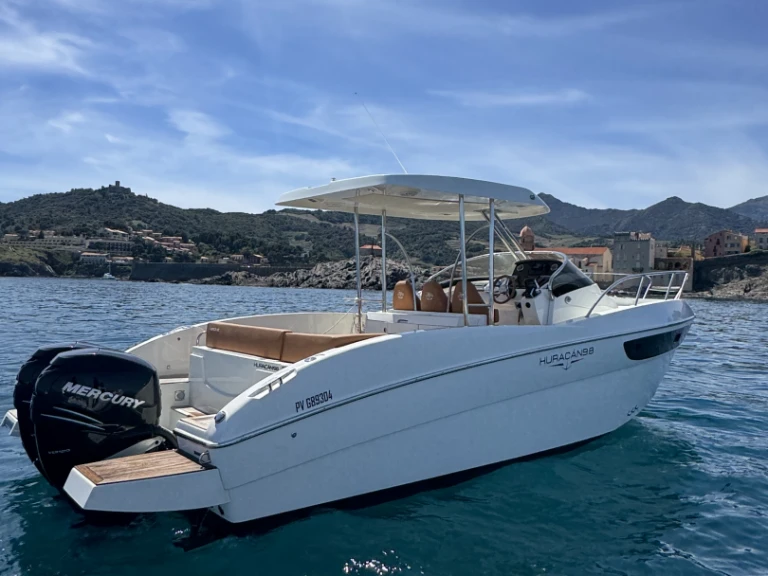 Ein Prua al Vento  HURACAN 9.8 mieten in Argelès-sur-Mer